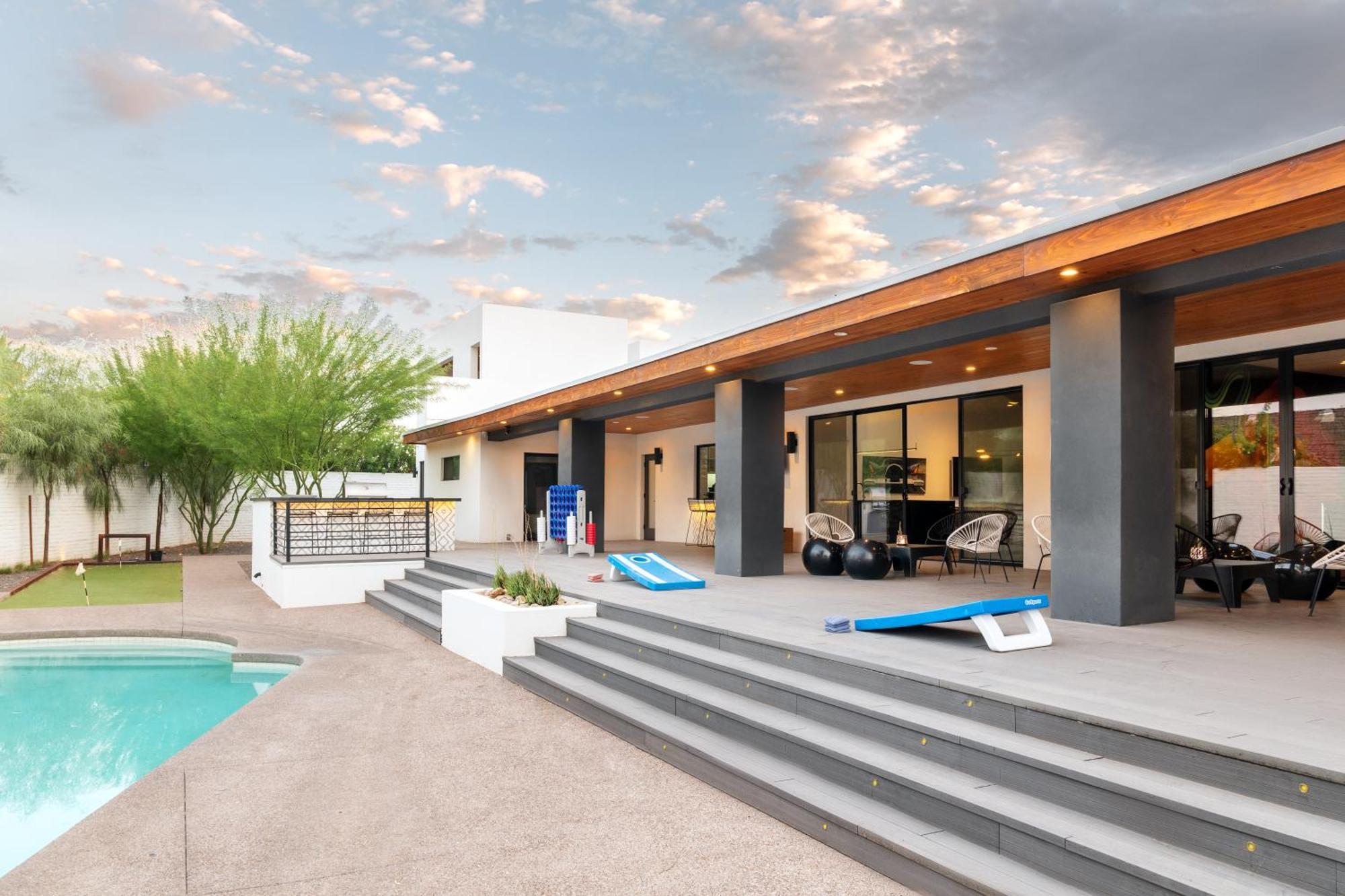 Luxury Micro-Resort, Theater, Sauna, Heated Pool Phoenix Exterior photo